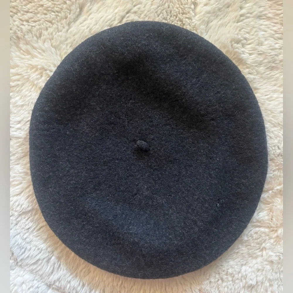 Vintage Harley-Davidson Gray Wool Ivy Cap, Beret, Newsboy Flat Cap, Leather Brim